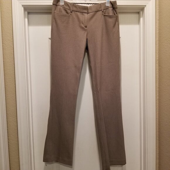 Express Pants - Express pants Tan and white pinstripe Size 6R